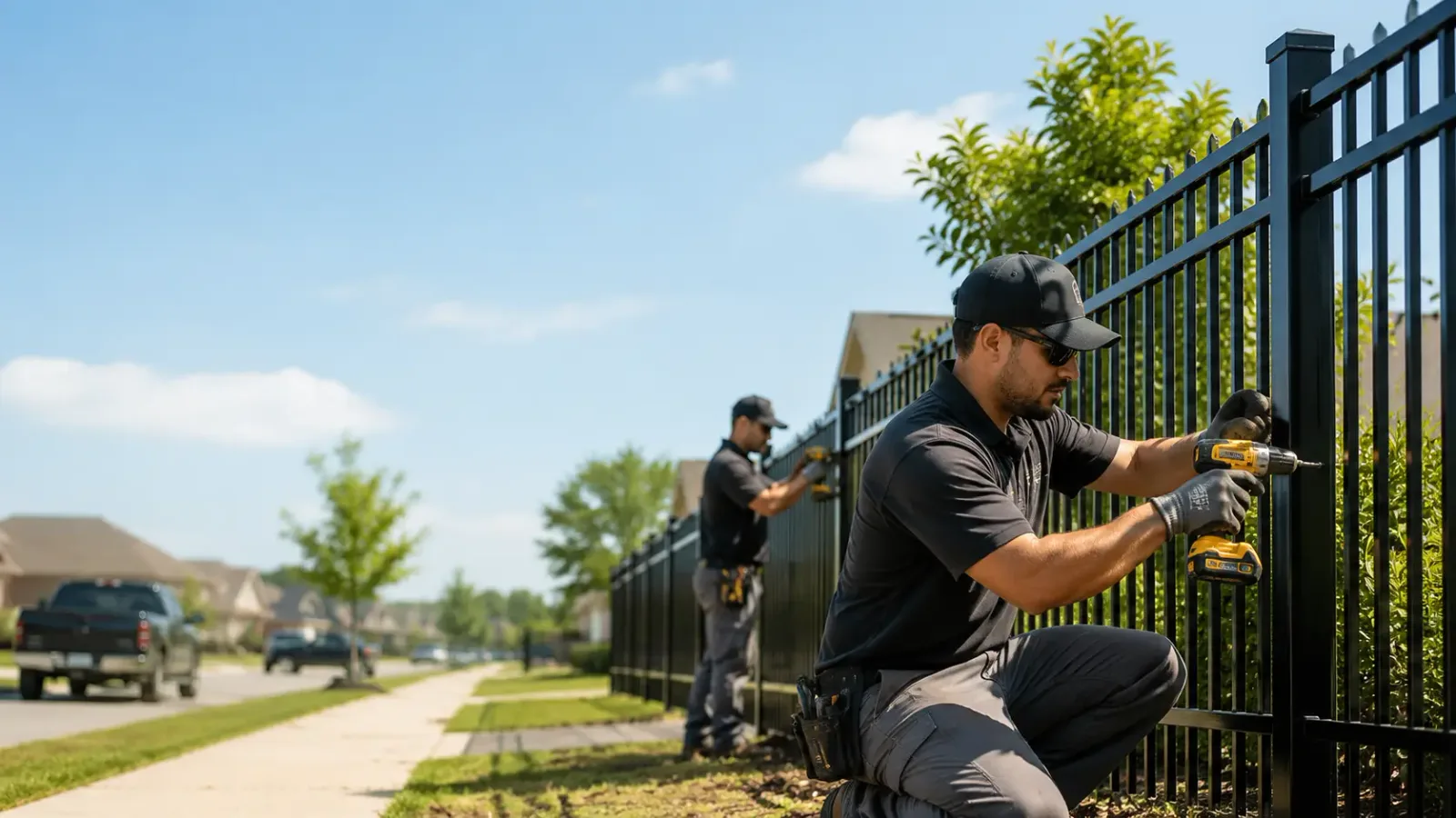 Metal Fence Installation in Odell, IL